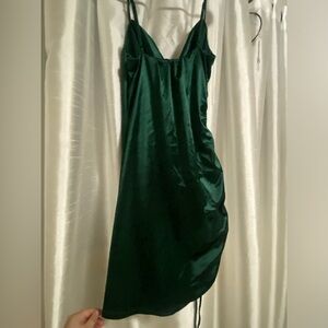 Green fashion nova dress 👗